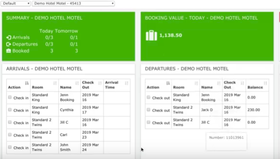 Checking Guests In/Out, Print & Send Invoices, Mark as Paid in PMS